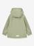 Softshell babyjas met capuchon, winddicht en waterafstotend MATADEN MINI A TURE groen+mintgroen - vertbaudet enfant 