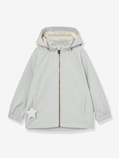 Meisje-Mantel, jas-Softshell babyjas met capuchon, winddicht en waterafstotend MATADEN MINI A TURE