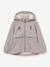Softshell meisjesjas met capuchon, winddicht en waterafstotend MATALGEA MINI A TURE zachtpaars - vertbaudet enfant 