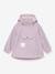 Regenset: waterdichte jas & broek salopet baby MATWAINIS MINI A TURE terracottategel+zachtpaars - vertbaudet enfant 