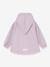 Regenset: waterdichte jas & broek salopet baby MATWAINIS MINI A TURE terracottategel+zachtpaars - vertbaudet enfant 