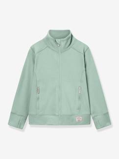 Meisje-Mantel, jas-MATBERKAN MINI A TURE fleece jas voor kinderen met ritssluiting