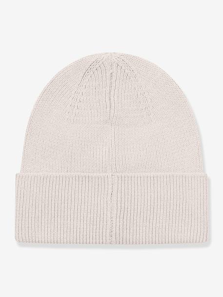 Gebreide muts voor kinderen MATBOJE MINI A TURE beige (poederkleur)+lila+terracottategel - vertbaudet enfant 