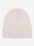 Gebreide muts voor kinderen MATBOJE MINI A TURE beige (poederkleur)+lila+terracottategel - vertbaudet enfant 