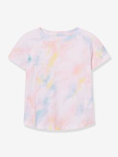 Functioneel t-shirt voor meisjes MATLOIS met MINI A TURE-print  - vertbaudet enfant