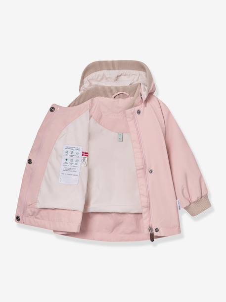 Tussenjas voor babymeisjes MATWAI MINI A TURE bleekblauw+bruin+donkerblauw+donkerbruin+geel+lila+pastelgeel+roze (poederkleur)+rozenhout+saliegroen+zandbeige - vertbaudet enfant 