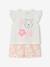 Gebloemde babyset voor meisjes WINNIE DE POEH lichtroze - vertbaudet enfant 