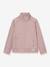 MATBERKAN MINI A TURE fleece jas voor kinderen met ritssluiting mintgroen+oudroze - vertbaudet enfant 