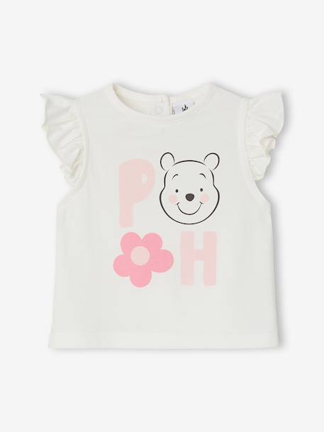 Gebloemde babyset voor meisjes WINNIE DE POEH lichtroze - vertbaudet enfant 