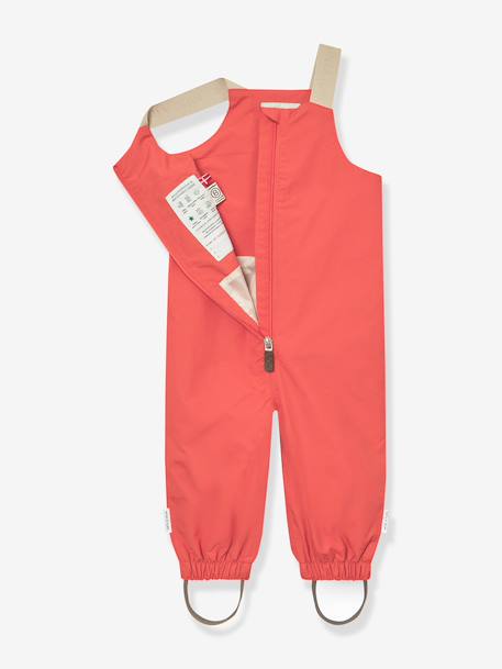 Waterdichte salopet baby MATWALENTAYA MINI A TURE donkerblauw+saliegroen+terracottategel - vertbaudet enfant 
