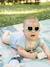Zonnebril 0-9 maanden heupband Baby coeur lichtroze+mintgroen - vertbaudet enfant 