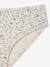 Set van 5 slipjes for girls geribbeld ecru - vertbaudet enfant 