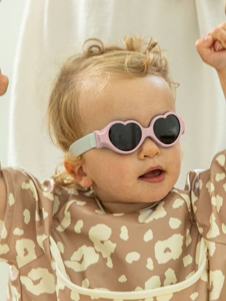 Zonnebril 0-9 maanden heupband Baby coeur lichtroze+mintgroen - vertbaudet enfant 