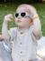 Zonnebril 0-9 maanden heupband Baby coeur lichtroze+mintgroen - vertbaudet enfant 