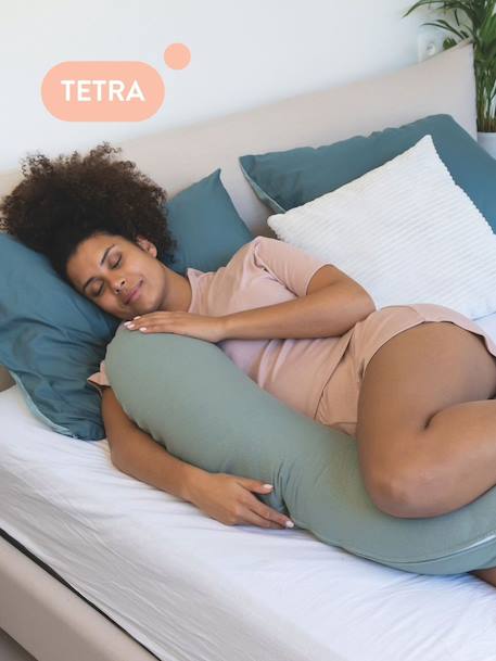 Zwangerschaps- en borstvoedingskussen DOOMOO Buddy beige+ETHNIC PETROL+groen+RISOTTO TAUPE+terracotta - vertbaudet enfant 