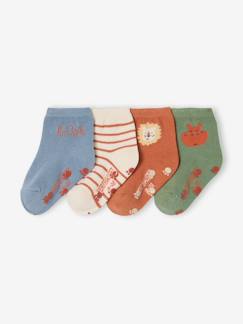 -Set van 4 paar sokken baby jongen