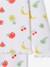 Set pyjama's voor meisjes met lange mouwen ecru - vertbaudet enfant 