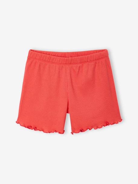 Set pyjama's voor meisjes met lange mouwen ecru - vertbaudet enfant 