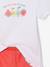 Set pyjama's voor meisjes met lange mouwen ecru - vertbaudet enfant 