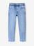 Set van 2 slim-fit jeans met elastische en verstelbare taille denimgrijs+double stone+stone - vertbaudet enfant 