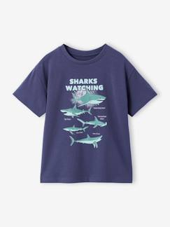 Jongens-Jongensshirt dierenmotief