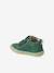 Babyslofjes van zacht leer met antislip beige+blauw+bruin+chocoladebruin+felblauw+groen+oceaanblauw+okergeel+saliegroen+veel beige+veel bruin+veel groen - vertbaudet enfant 