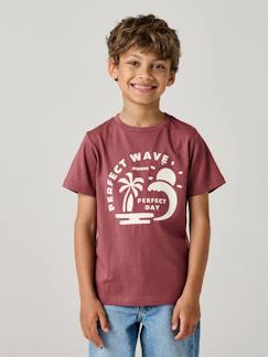 -T-shirt voor jongens met print