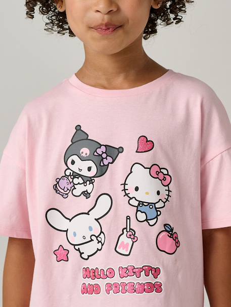 T-shirt met korte mouwen Hello Kitty lichtroze - vertbaudet enfant 