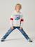 Onverwoestbare rechte relaxjeans jongens, eenvoudig aan te trekken denimgrijs+double stone+ongewassen denim+stone - vertbaudet enfant 