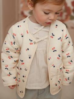Baby-Trui, vest, sweater-Gewatteerd vestje voor babymeisjes