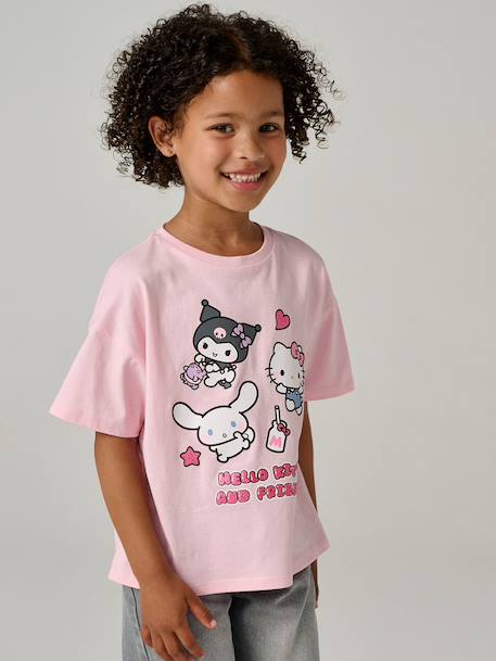 T-shirt met korte mouwen Hello Kitty lichtroze - vertbaudet enfant 