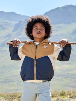 -Windjack voor jongens met sherpavoering