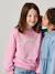 Sweater voor meisjes met lange mouwen zachtpaars - vertbaudet enfant 