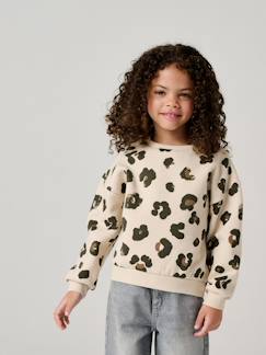 -Decoratieve meisjessweater met hartjes of stippen