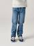 Onverwoestbare rechte relaxjeans jongens, eenvoudig aan te trekken denimgrijs+double stone+ongewassen denim+stone - vertbaudet enfant 