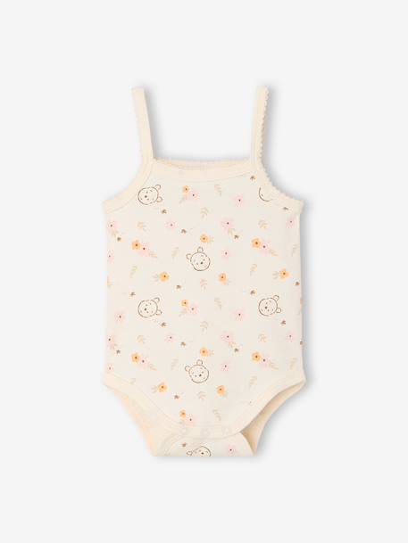Set van 2 mouwloze body's WINNIE DE POEH lichtroze - vertbaudet enfant 