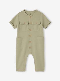 -Jumpsuit met honingraatmotief baby