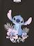 Jurk met korte mouwen LILO & STITCH antraciet - vertbaudet enfant 