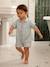 Denim combishort babymeisjes gebleekt denim - vertbaudet enfant 