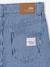 Gestreepte wijde broek voor meisjes blauw, gestreept - vertbaudet enfant 
