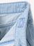 Gestreepte wijde broek voor meisjes blauw, gestreept - vertbaudet enfant 