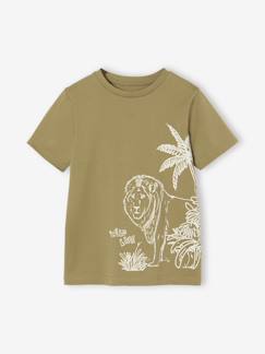 -T-shirt voor jongens met print