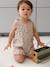 Combishort babymeisjes met print beige - vertbaudet enfant 