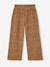 Meisjes legging in ribgebreide stof beige+ecru+wit, bedrukt - vertbaudet enfant 