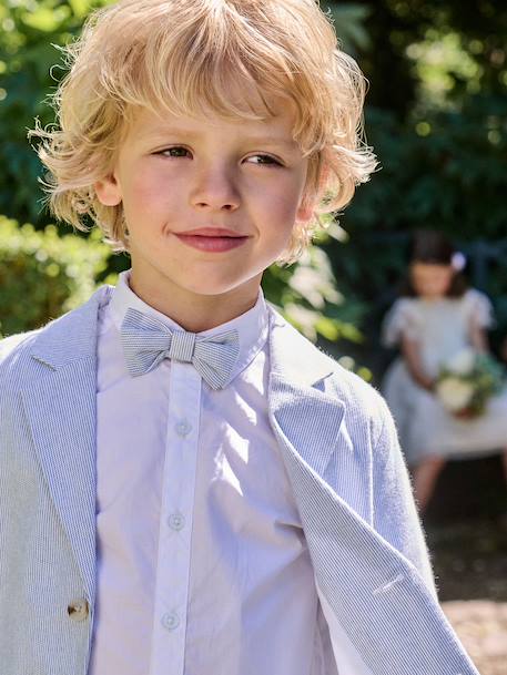 Ceremonieset voor jongens, 4-delig hemelsblauw - vertbaudet enfant 