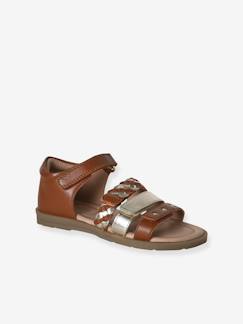 -Leren sandalen voor kinderen met gesloten hiel, kleuterschoolcollectie