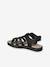 Kindersandalen met meerdere bandjes goud+zwart - vertbaudet enfant 