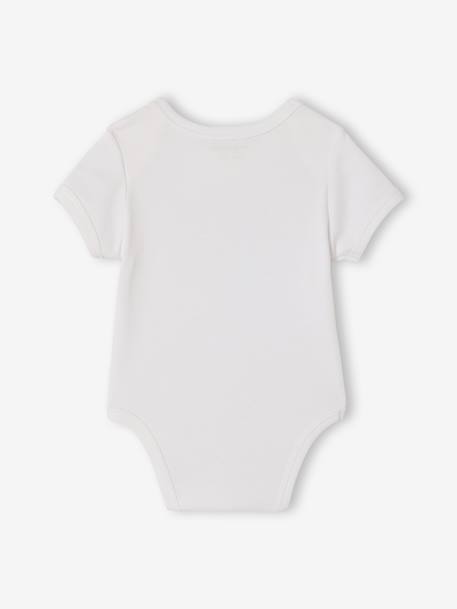 Set van 5 body's baby korte mouwen veel wit - vertbaudet enfant 