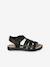 Kindersandalen met meerdere bandjes goud+zwart - vertbaudet enfant 