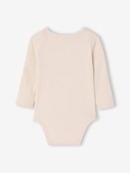 Set van 3 body's baby lange mouwen saliegroen - vertbaudet enfant 